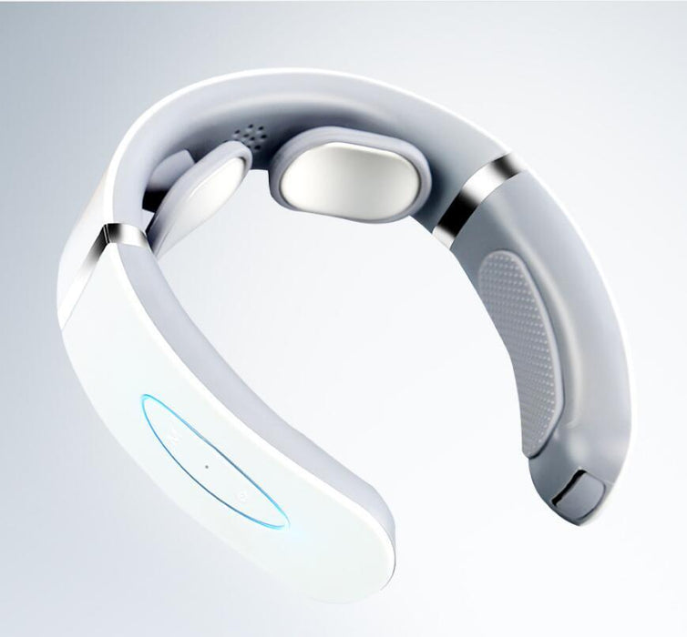 Multifunctional neck vibration pulse cervical massager