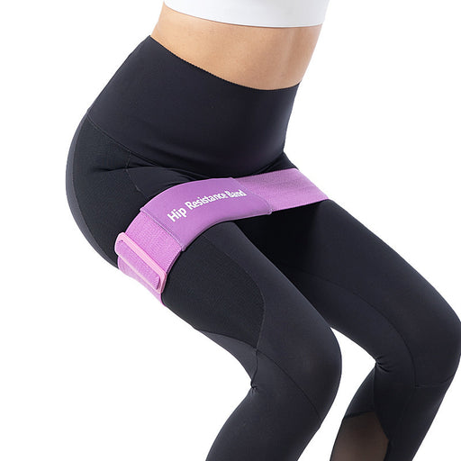 Adjustable Resistance Band Polyester Cotton Latex Silk Hip Belt