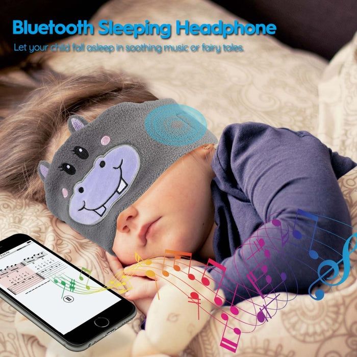 Bluetooth Headset Animal Headband Sleep Mask