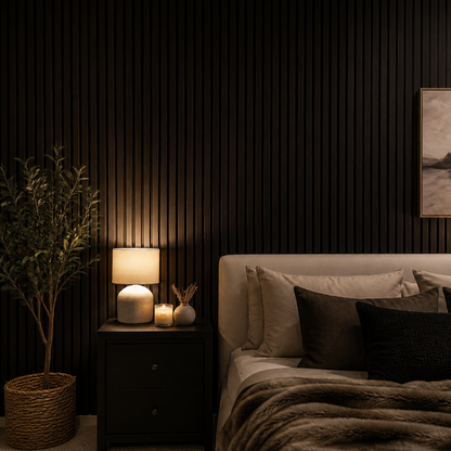 Luxury Black Oak Panels